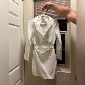 Boohoo Blazer Dress with cutout